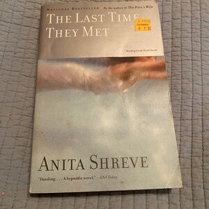 The Last Time We Met Paperback Book by Anita Shreve